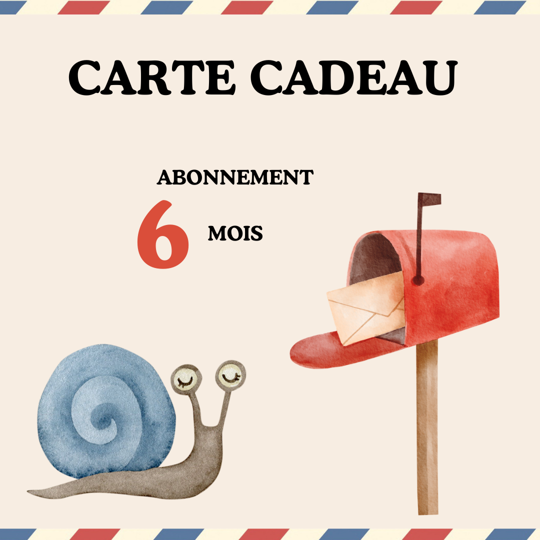Abonnement cadeau - 6 mois