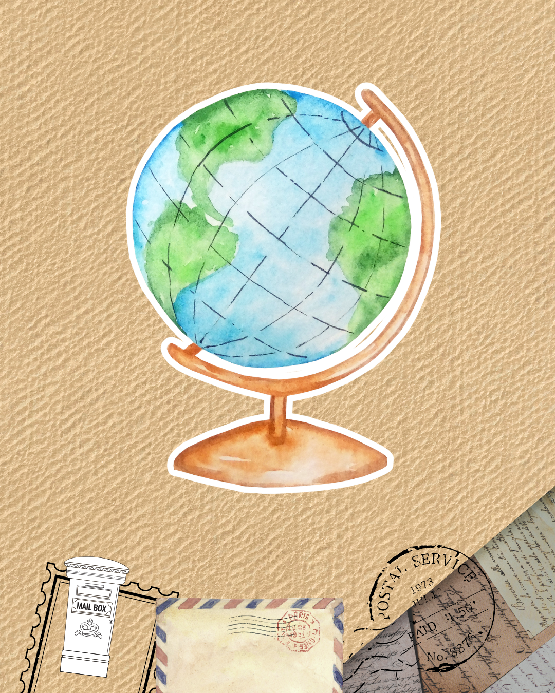 Abonnement lettre enfant : contes et légendes du monde