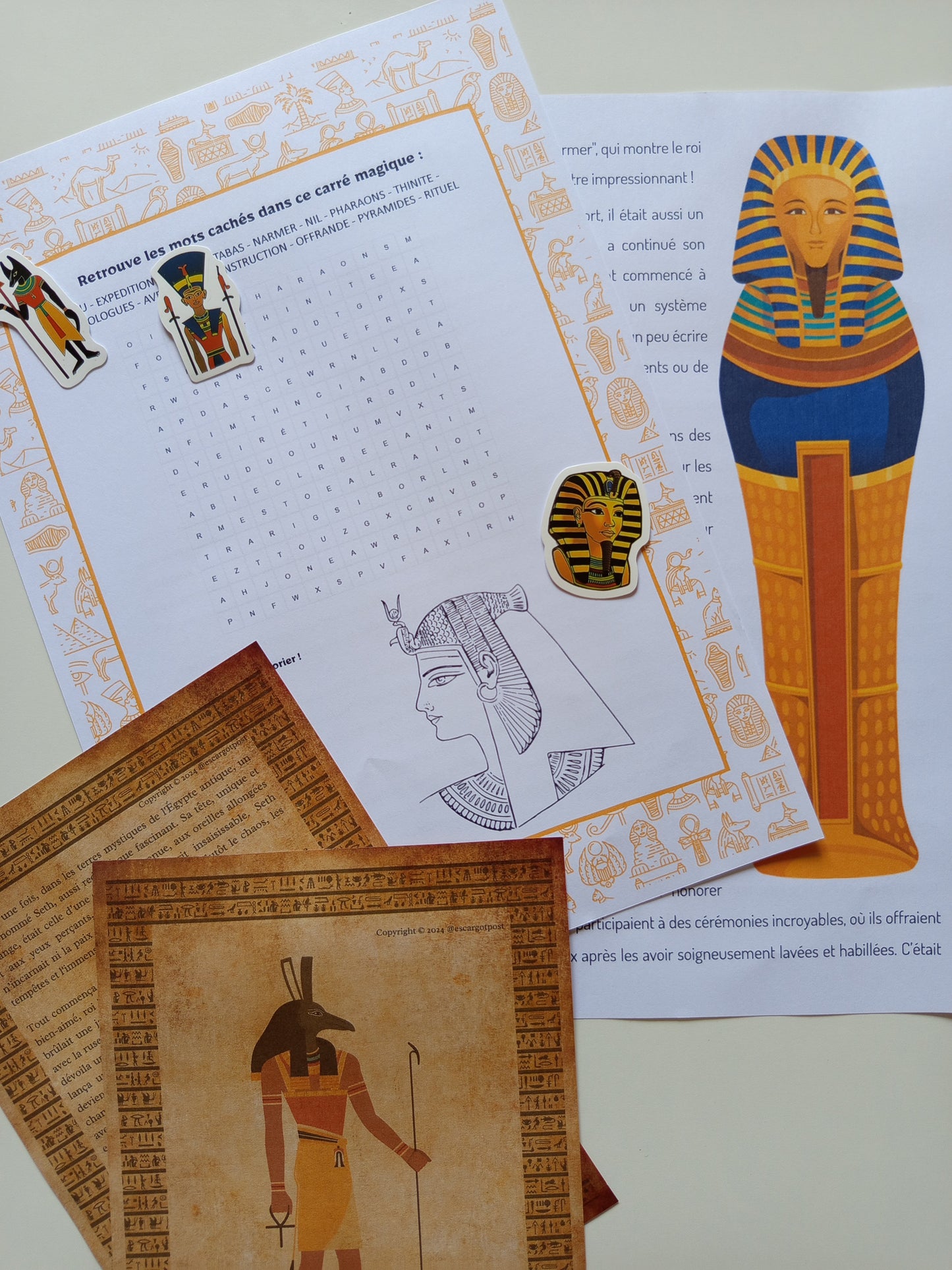 L'Histoire des Pharaons