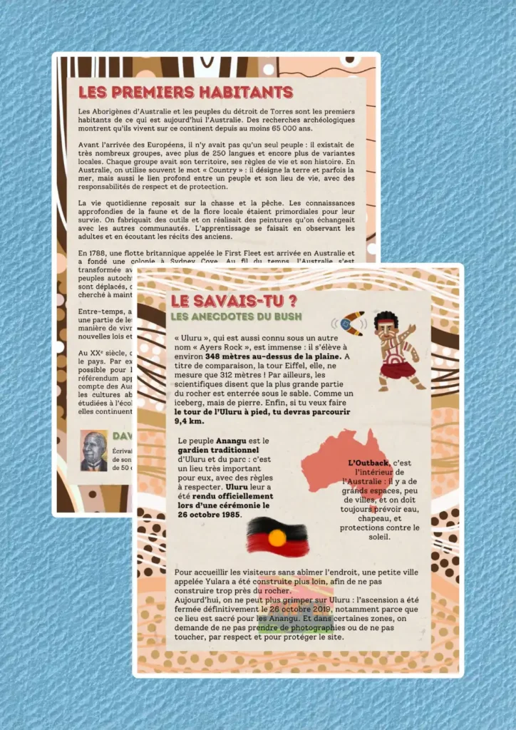 Des anecdotes et des jeux : le contenu du courrier Escargot Post