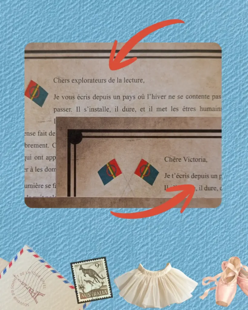 Grands ballets, lettre illustrée Escargot Post : photo 2
