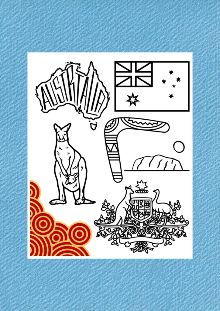 Un coloriage : le contenu du courrier Escargot Post
